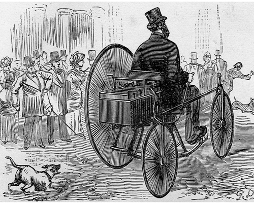 Gustave Trouve construye un triciclo eléctrico