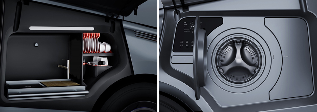 Detalles camión eléctrico Farizon Auto Homtruck 