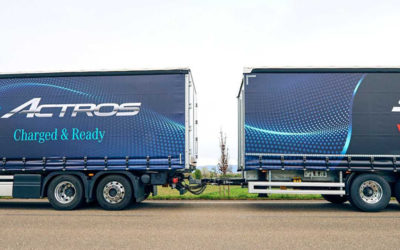 Mercedes-Benz Trucks lanza eActros con un remolque